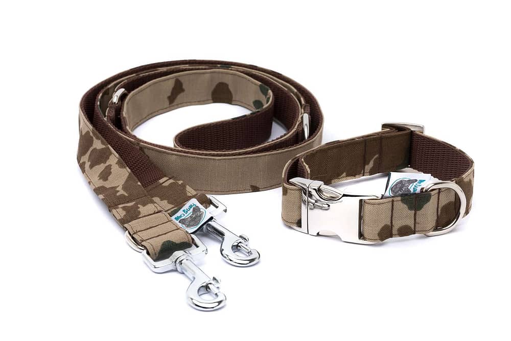Mio Bully Classics Halsband-Leine Tan Camouflage M 5.jpg